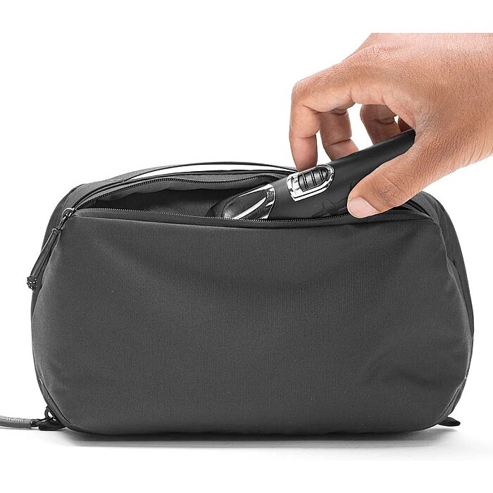 Wash Pouch Regular Kişisel Bakım Çantası - Black - 4