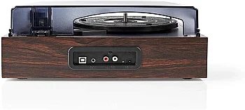Wood Retro Turntable Hoparlör - 3