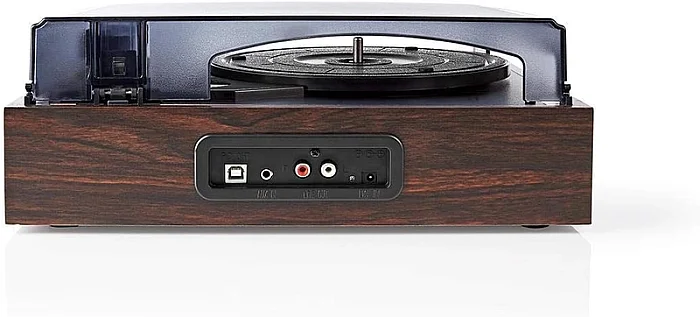 Wood Retro Turntable Hoparlör - 3