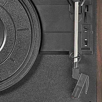 Wood Retro Turntable Hoparlör - 6