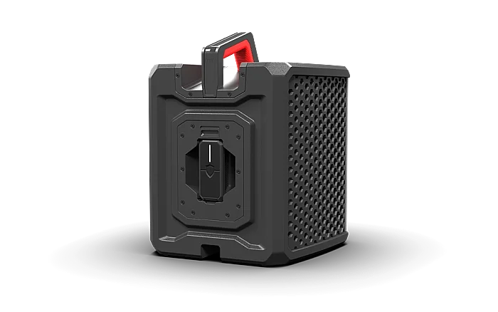 WS-L Portable Suya Dayanıklı Bluetooth & SKAA Profesyonel Hoparlör - 6
