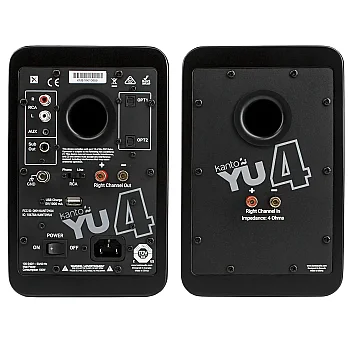 YU4 | 140W Watt 4'' Aktif Hoparlörler, Bluetooth® - Mat Siyah - 2
